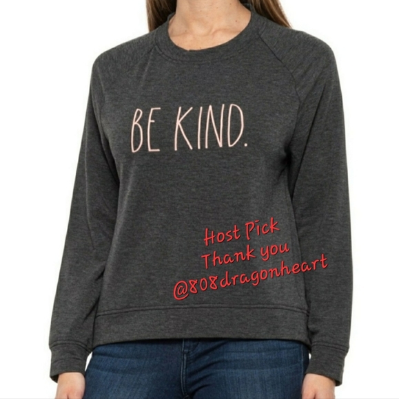 REDUCED Dunn Sweatshirt “BE KIND” Size MEDIUM - Picture 2 of 6
